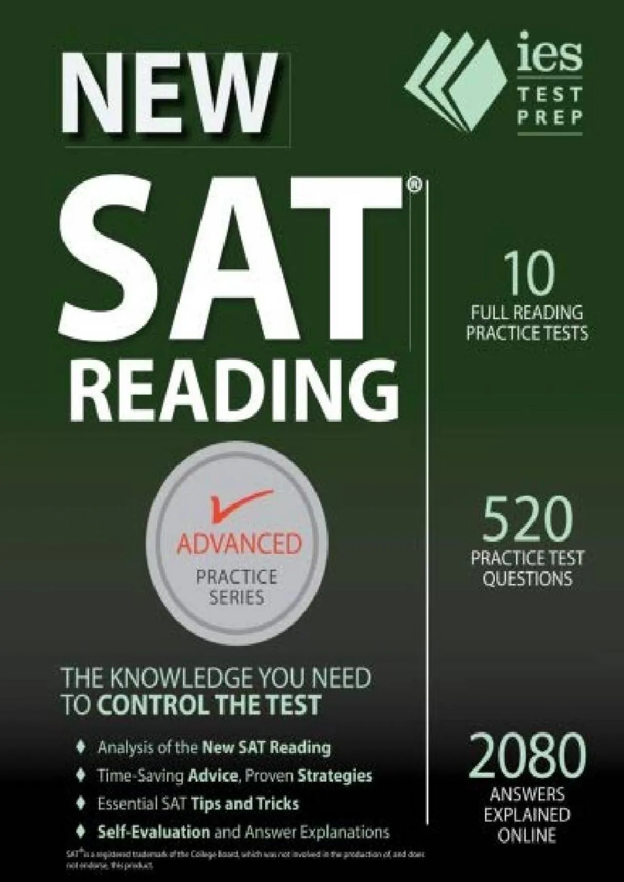 PDF-[EPUB] - New SAT Reading Practice Book (Advanced Practice)