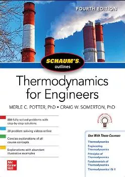 [EPUB] -  Schaums Outline of Thermodynamics for Engineers, Fourth Edition (Schaum\'s Outlines)