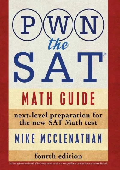 [EBOOK] -  PWN the SAT: Math Guide