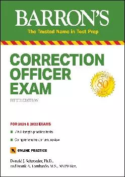 [DOWNLOAD] -  Correction Officer Exam: with 7 Practice Tests (Barron\'s Test Prep)