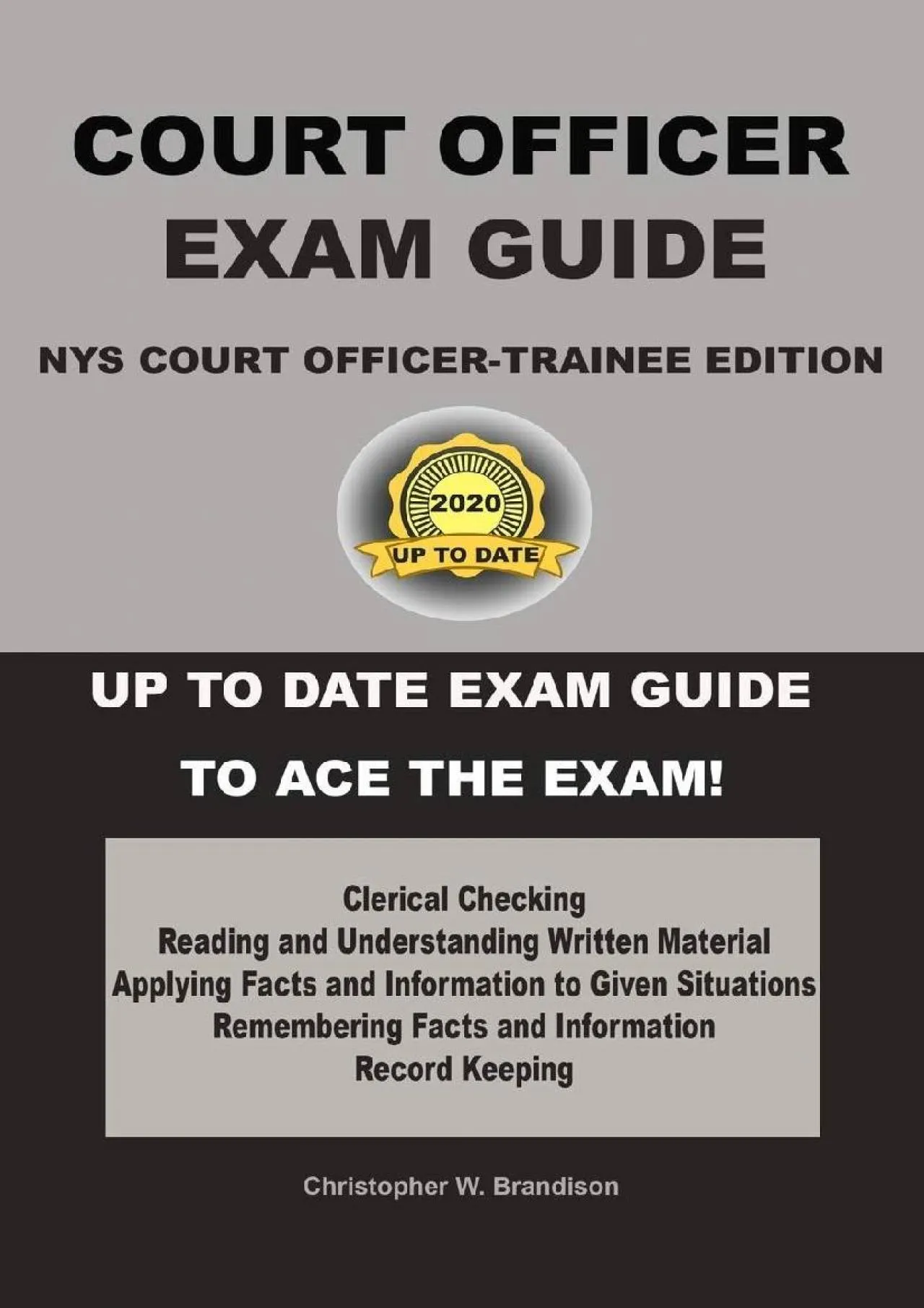 PDF-[DOWNLOAD] - NYS Court Officer-Trainee Exam Guide