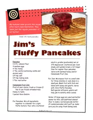 Jim's fluffy pancales