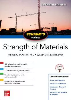 [DOWNLOAD] -  Schaum\'s Outline of Strength of Materials, Seventh Edition (Schaum\'s Outlines)