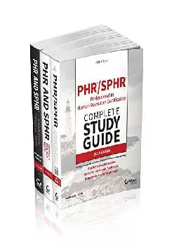 [EBOOK] -  PHR and SPHR Professional in Human Resources Certification Kit: 2018 Exams