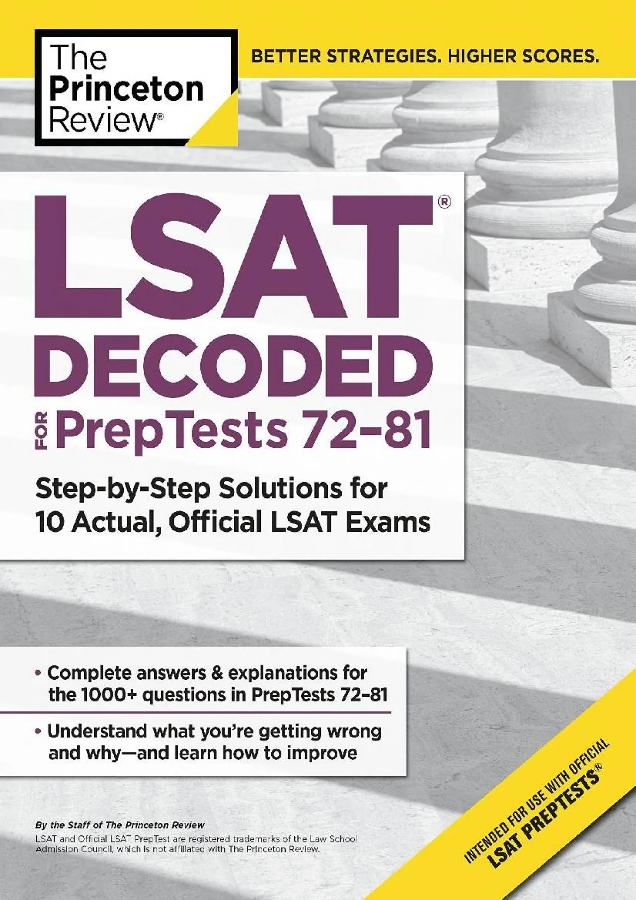 PDF-[EBOOK] - LSAT Decoded (PrepTests 72-81): Step-by-Step Solutions for 10 Actual, Official