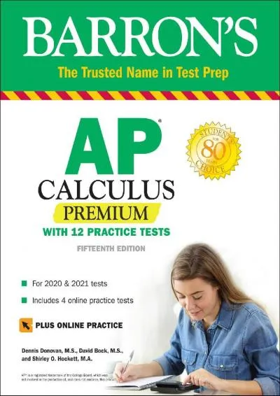 [EPUB] -  AP Calculus Premium: With 12 Practice Tests (Barron\'s Test Prep)