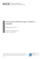 Intravenous fluid therapy in adults in