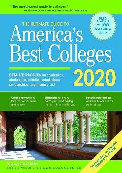 [READ] -  The Ultimate Guide to America\'s Best Colleges 2020