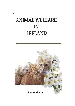 [DOWNLOAD] -  Animal Welfare in Ireland: Animal Care