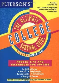 [READ] -  The Ultimate College Survival Guide Fourth Edition (Ultimate College Survival Guide)