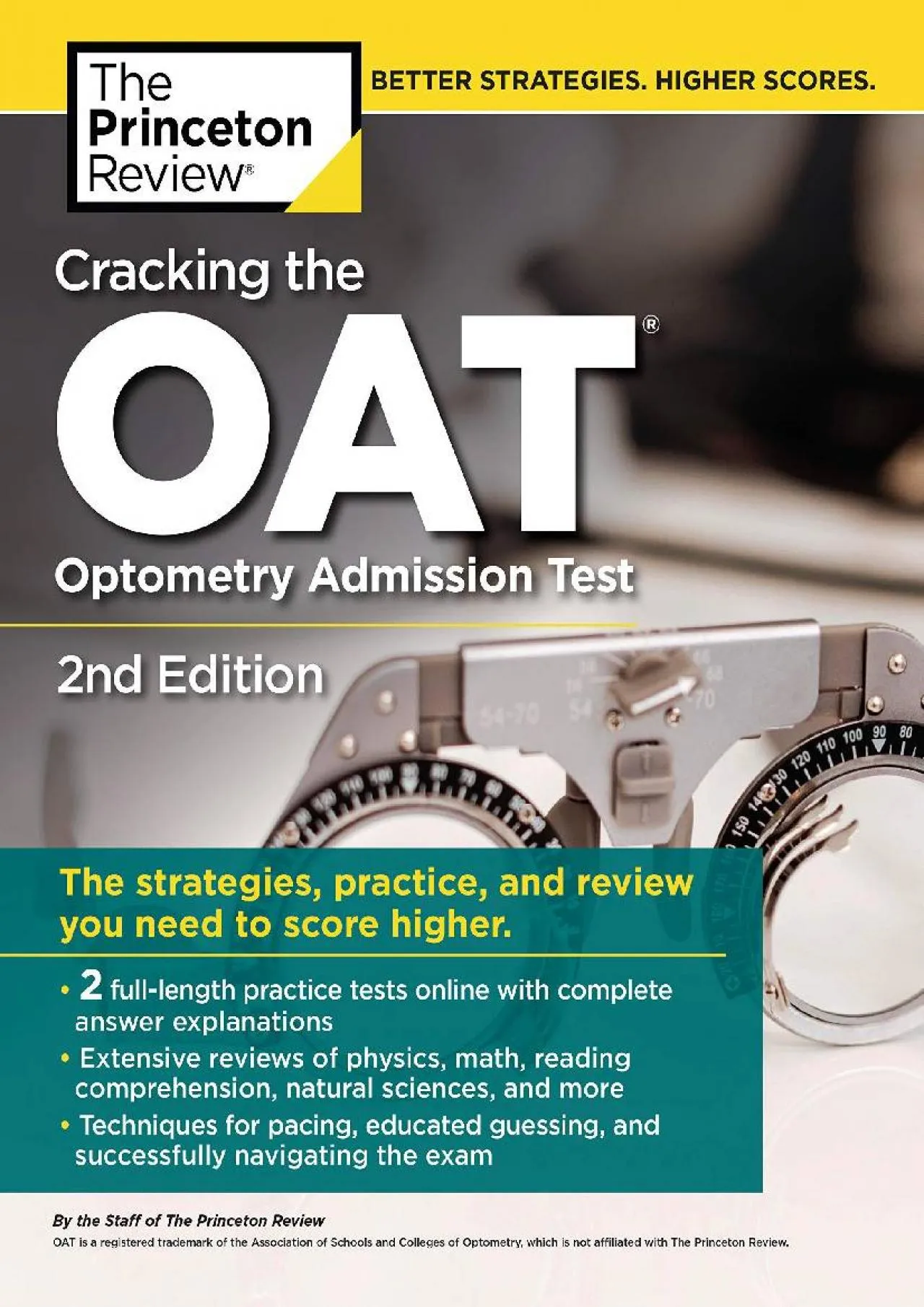 PDF-[EBOOK] - Cracking the OAT (Optometry Admission Test), 2nd Edition: 2 Practice Tests