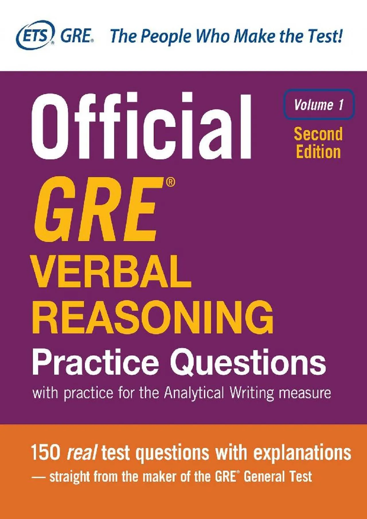 PDF-[EPUB] - Official GRE Verbal Reasoning Practice Questions, Second Edition, Volume 1