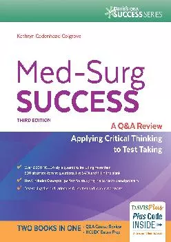 [READ] -  Med-Surg Success: NCLEX-Style Q&A Review (Davis\'s Q&A Success)