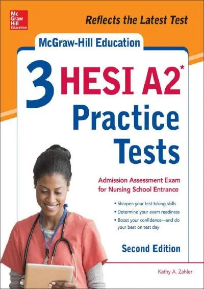 [EPUB] -  McGraw-Hill Education 3 HESI A2 Practice Tests, Second Edition