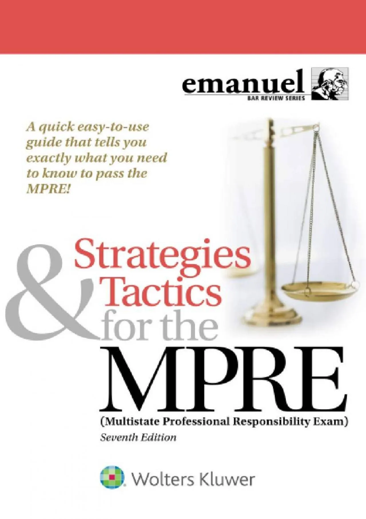 PDF-[EPUB] - Strategies & Tactics for the MPRE: (Multistate Professional Responsibility Exam)