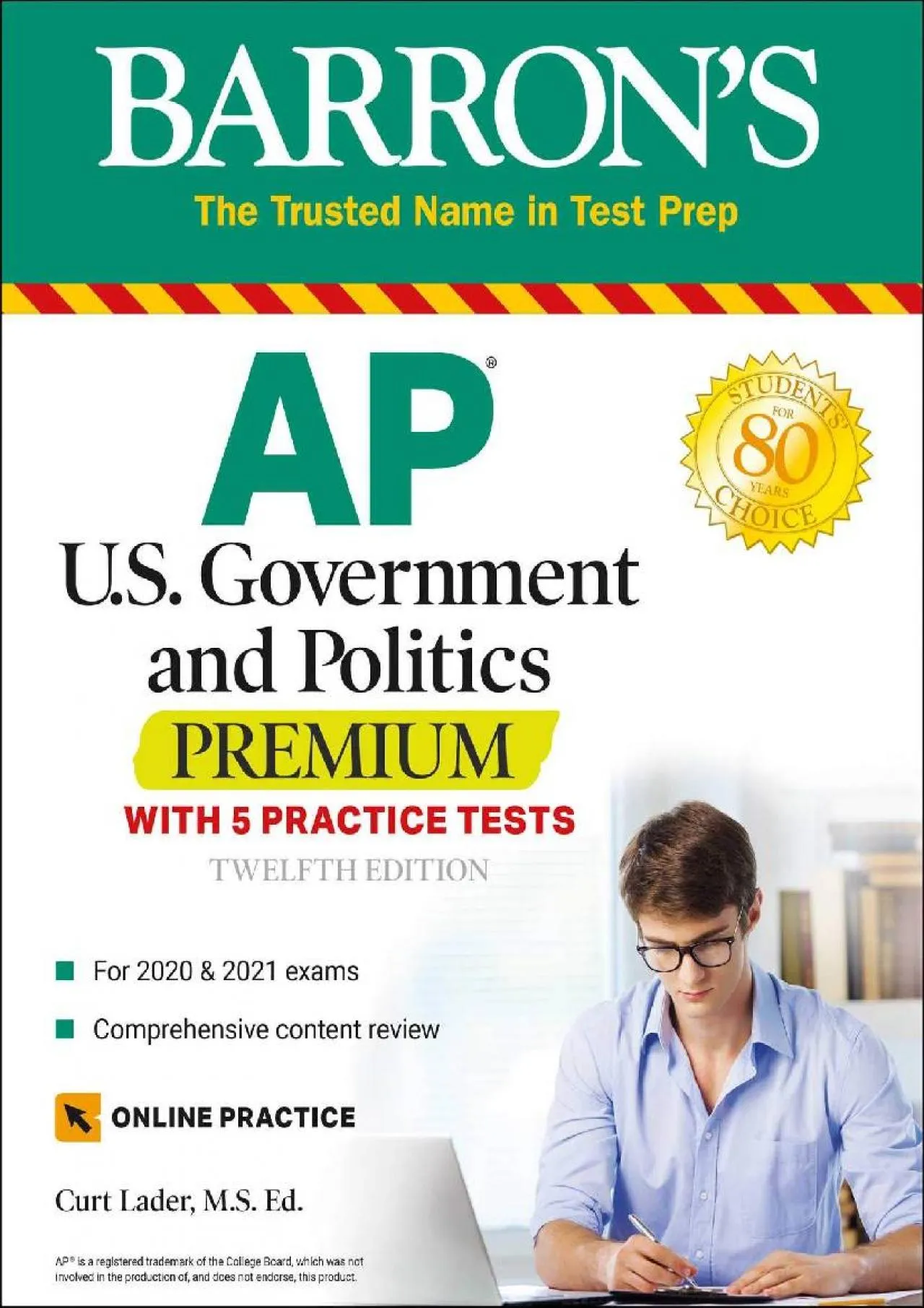 PDF-[EPUB] - AP US Government and Politics Premium: With 5 Practice Tests (Barron\'s Test