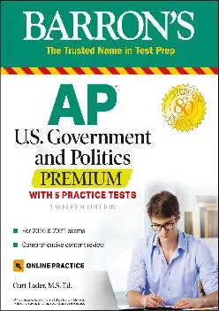 [EPUB] -  AP US Government and Politics Premium: With 5 Practice Tests (Barron\'s Test