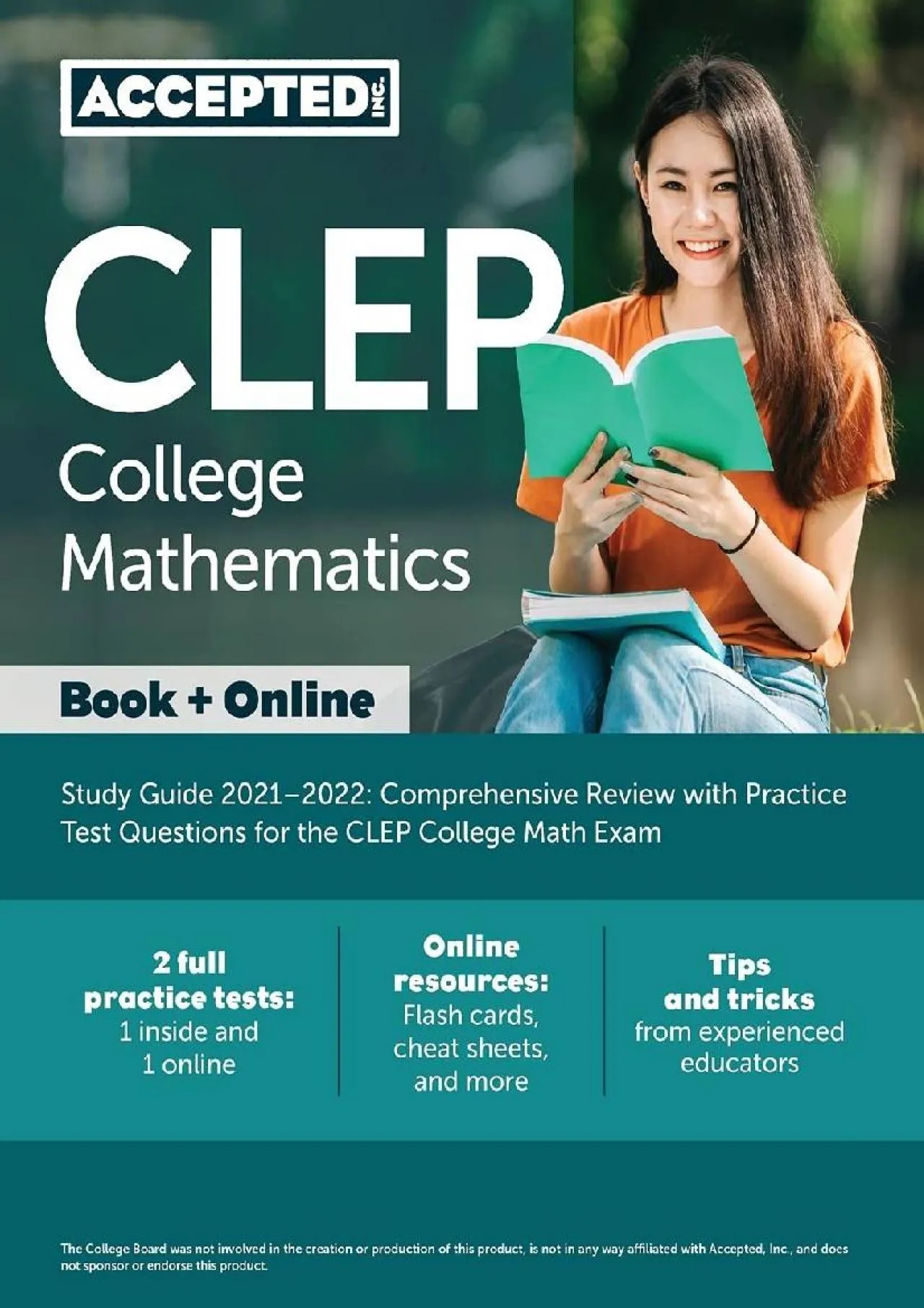 PDF-[EPUB] - CLEP College Mathematics Study Guide 2021-2022: Comprehensive Review with Practice