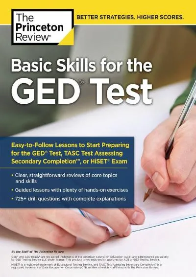 [EPUB] -  Basic Skills for the GED Test: Easy-to-Follow Lessons to Start Preparing for the GED Test, TASC Test, or HiSET Exam (Colle...