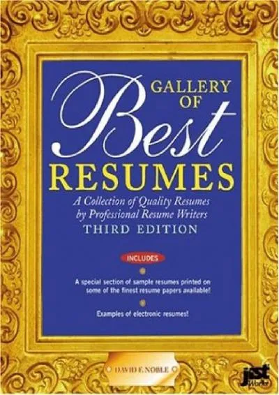 [EBOOK] -  Gallery of Best Resumes: A Collection of Quality Resumes by Professional Resume Writers