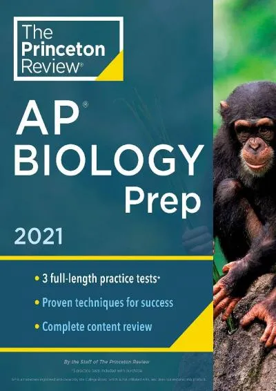 [EPUB] -  Princeton Review AP Biology Prep, 2021: 3 Practice Tests + Complete Content Review + Strategies & Techniques (2021) (Colle...