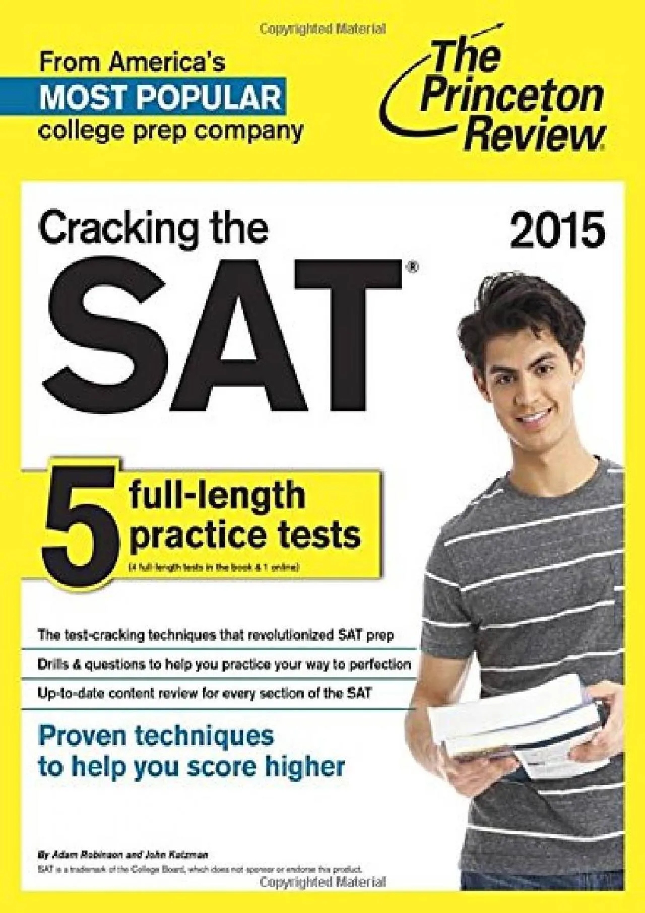 PDF-[DOWNLOAD] - Cracking the SAT with 5 Practice Tests, 2015 Edition (College Test Preparation)