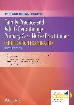 [DOWNLOAD] -  Family Practice and Adult-Gerontology Primary Care Nurse Practitioner Certification