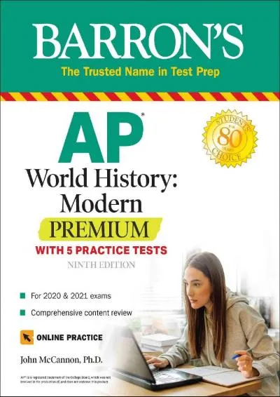 [EBOOK] -  AP World History: Modern Premium: With 5 Practice Tests (Barron\'s AP)