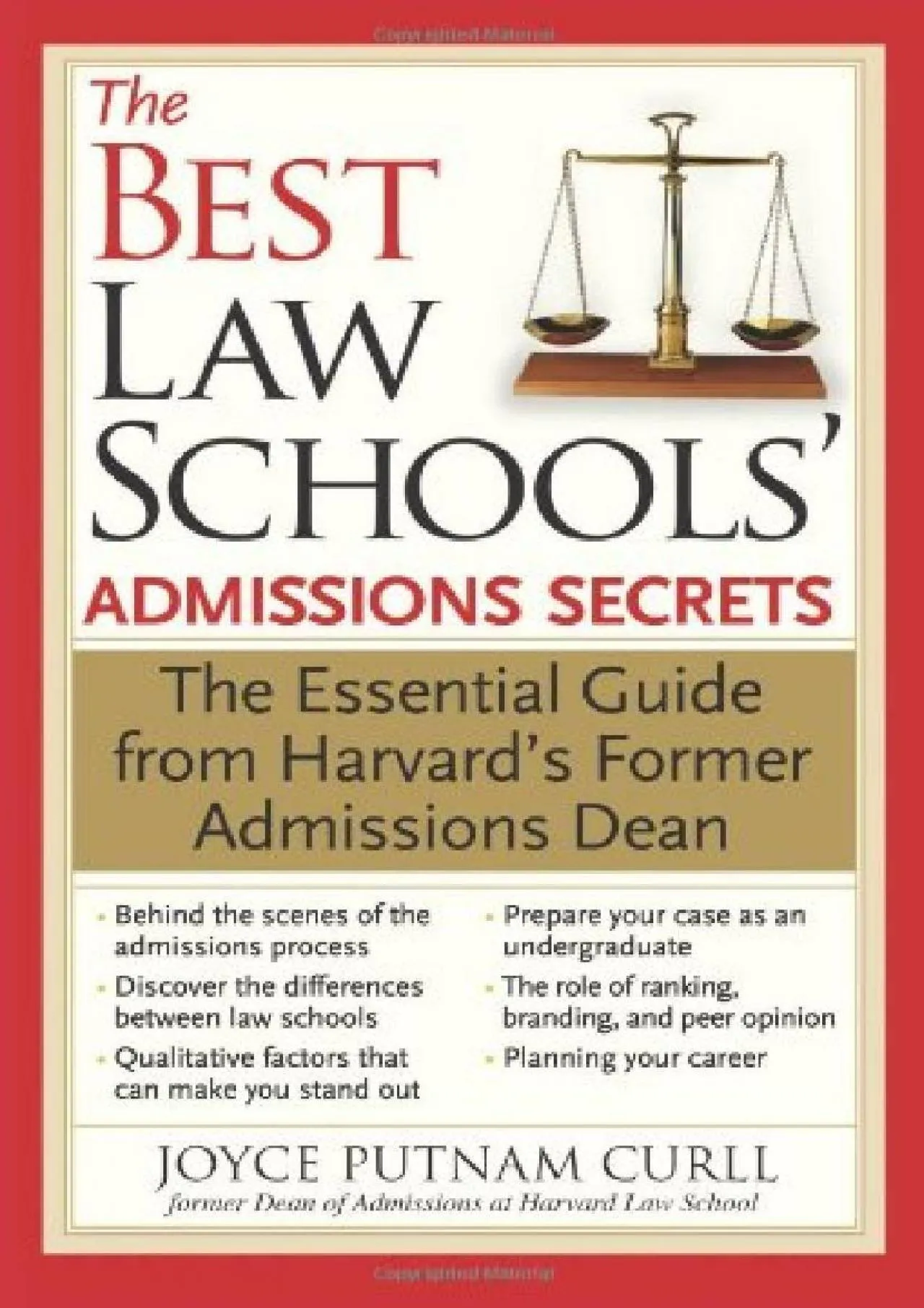 PDF-[DOWNLOAD] - The Best Law Schools\' Admissions Secrets: The Essential Guide from Harvard\'s