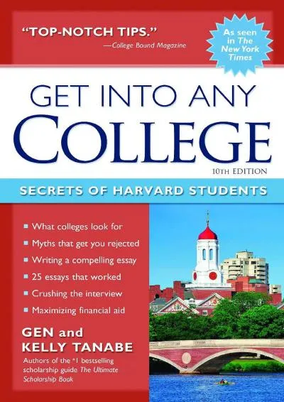 [EPUB] -  Get into Any College: Secrets of Harvard Students