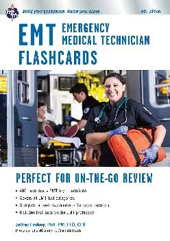 [DOWNLOAD] -  EMT Flashcard Book, 4th Ed. (EMT Test Preparation)