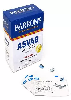[EBOOK] -  ASVAB Flashcards (Barron\'s Test Prep)