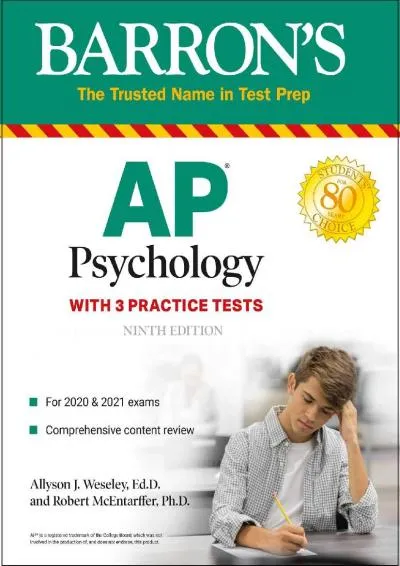 [EPUB] -  AP Psychology: With 3 Practice Tests (Barron\'s Test Prep)