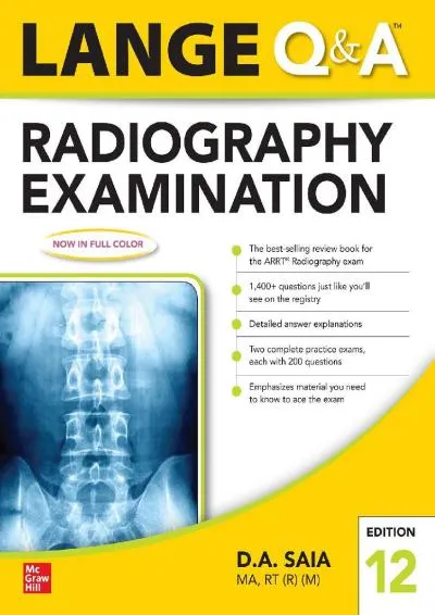 [EBOOK] -  Lange Q & A Radiography Examination 12e