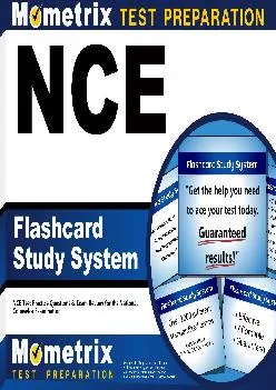 [DOWNLOAD] -  NCE Flashcard Study System: NCE Test Practice Questions & Exam Review for the National Counselor Examination (Cards)