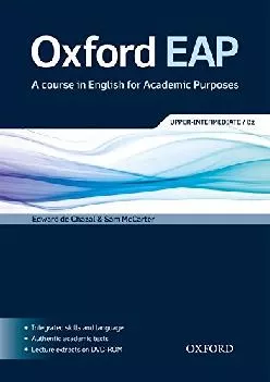 [DOWNLOAD] -  Oxford English for Academic Purposes Upper-Intermediate Student\'s Book + DVD Pack (Oxford EAP)