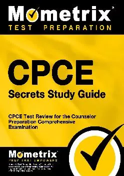 PDF-[EBOOK] - CPCE Secrets Study Guide: CPCE Test Review for the Counselor Preparation Comprehensive