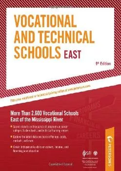 [EPUB] -  Vocational & Technical Schools - East: More Than 2,600 Vocational Schools East of the Mississippi River (Peterson\'s Vocati...