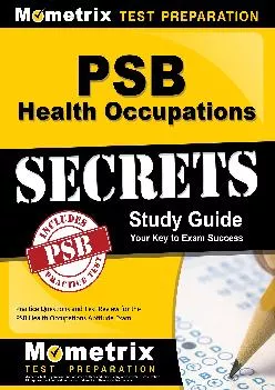 [READ] -  PSB Health Occupations Secrets Study Guide: Practice Questions and Test Review for the PSB Health Occupations Aptitude Exam