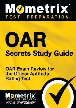 [EBOOK] -  OAR Secrets Study Guide: OAR Exam Review for the Officer Aptitude Rating Test