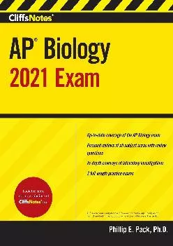 [DOWNLOAD] -  CliffsNotes AP Biology 2021 Exam