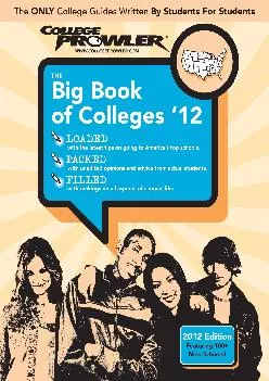 [EBOOK] -  The Big Book of Colleges 2012