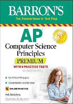 PDF-[DOWNLOAD] - AP Computer Science Principles Premium with 6 Practice Tests: With 6 Practice