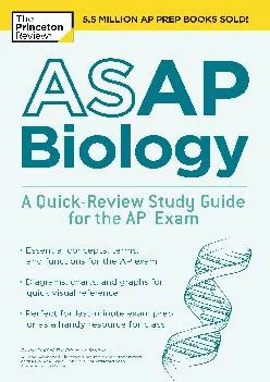 [EBOOK] -  ASAP Biology: A Quick-Review Study Guide for the AP Exam (College Test Preparation)