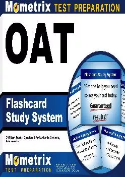 [EPUB] -  OAT Flashcard Study System: OAT Exam Practice Questions & Review for the Optometry