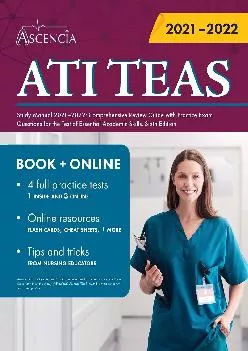 [READ] -  ATI TEAS Study Manual 2021-2022: Comprehensive Review Guide with Practice Exam