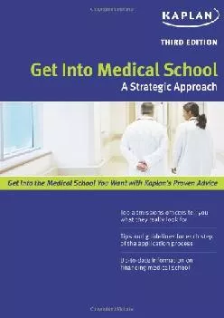 [EPUB] -  Get Into Medical School: A Strategic Approach