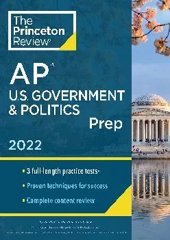 [EBOOK] -  Princeton Review AP U.S. Government & Politics Prep, 2022: Practice Tests + Complete Content Review + Strategies & Techniq...