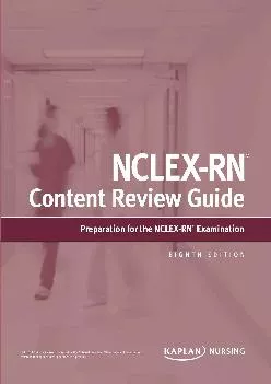 [EBOOK] -  NCLEX-RN Content Review Guide: Preparation for the NCLEX-RN Examination