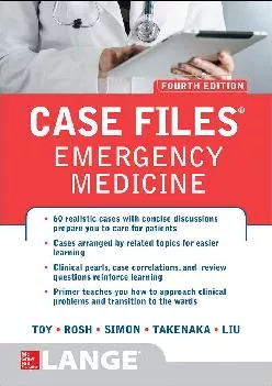 [EPUB] -  Case Files Emergency Medicine, Fourth Edition